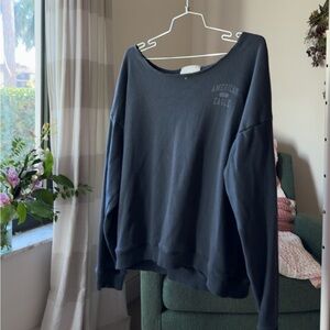 American Eagle Outfitters Black Sweatshirt